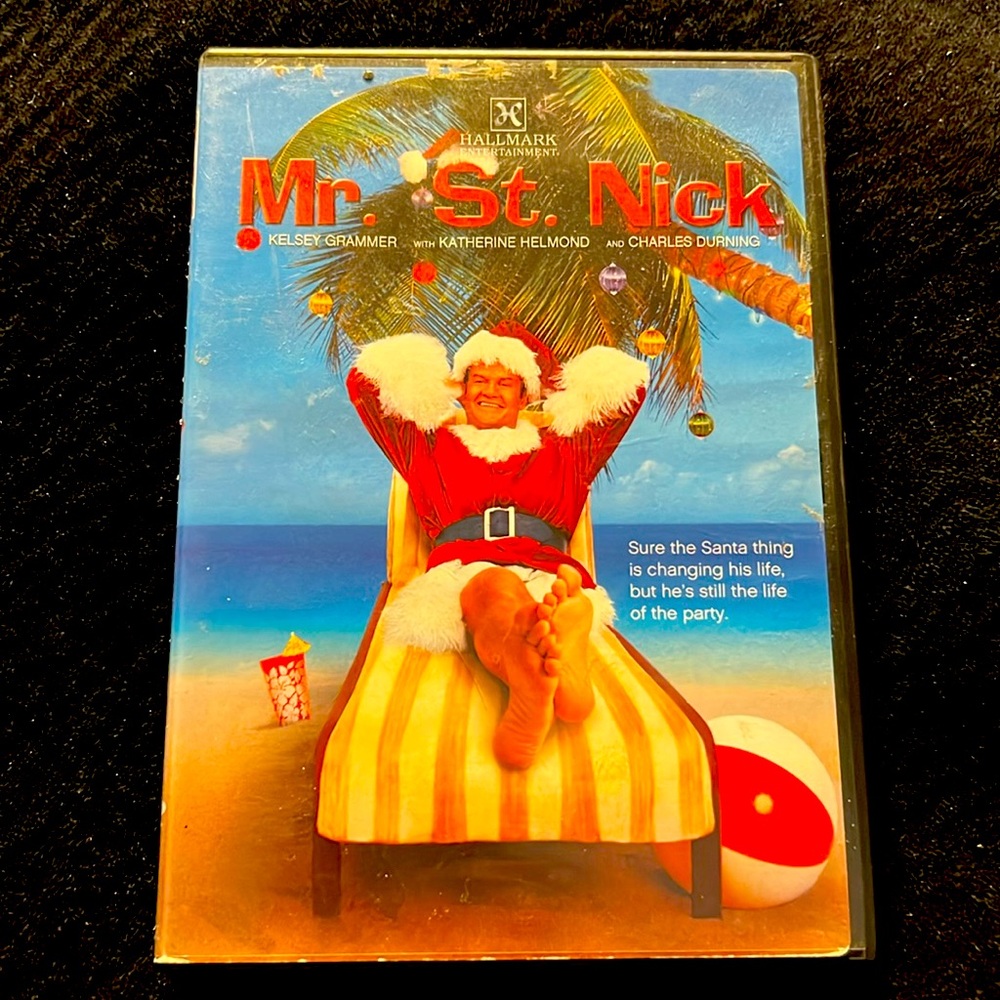 🌞 Mr. St. Nick Hallmark Entertainment Christmas DVD Kelsey Grammer 100 mins